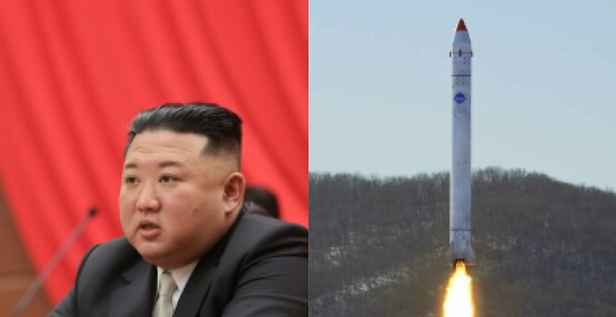 김정은, 미사일 / 출처 - 북한 노동당 