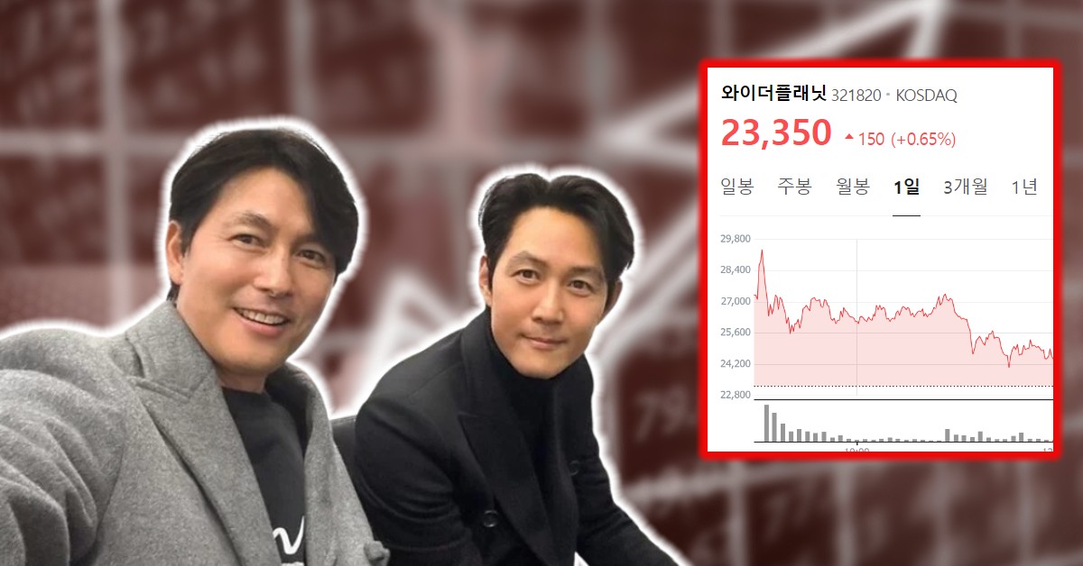 "700% 상한가 실화냐" 이정재·정우성, 728억 '돈방석' 충격 근황 공개