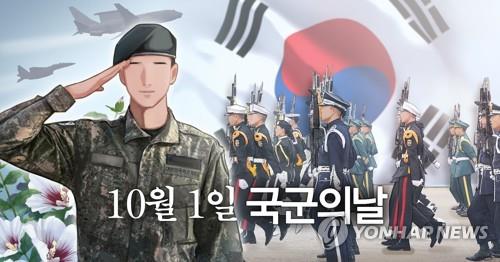 '10월 1일 임시공휴일 지정' 국군의날, "장병 노고 상기하는 계기 되길" [연합뉴스]