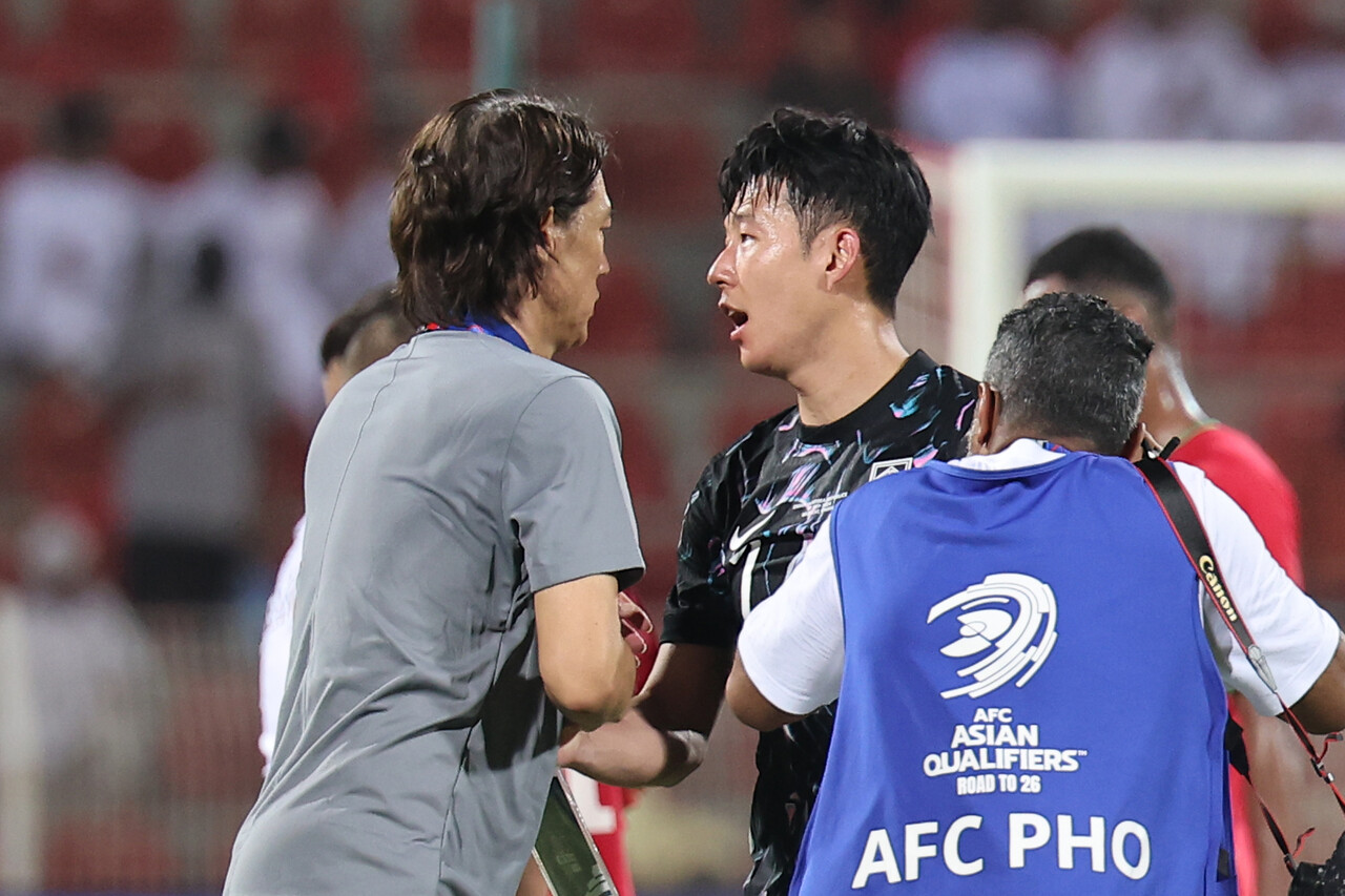 손흥민 공백·황희찬 부진…홍명보호, 요르단서 이중고 해결할까[연합뉴스]