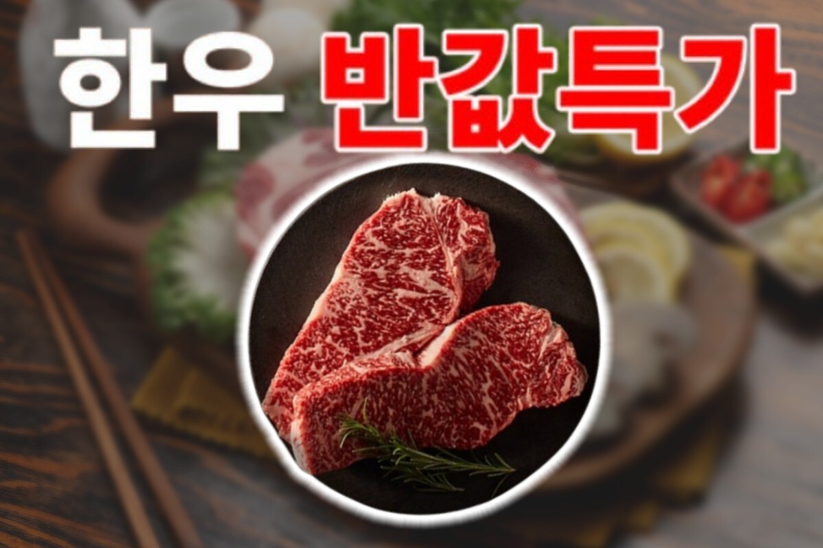 너무 싸서 깜짝 놀랐다 쿠팡, 한우 최대 66% 할인 반값 특가 판매