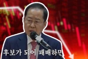 "1억이 3500만원으로 폭싹" 홍준표, 경선 탈락에 테마주 '와르르'